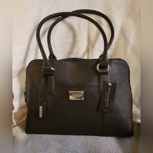 NWT-Classy purse-:New Tignanello satchel, genuine leather.